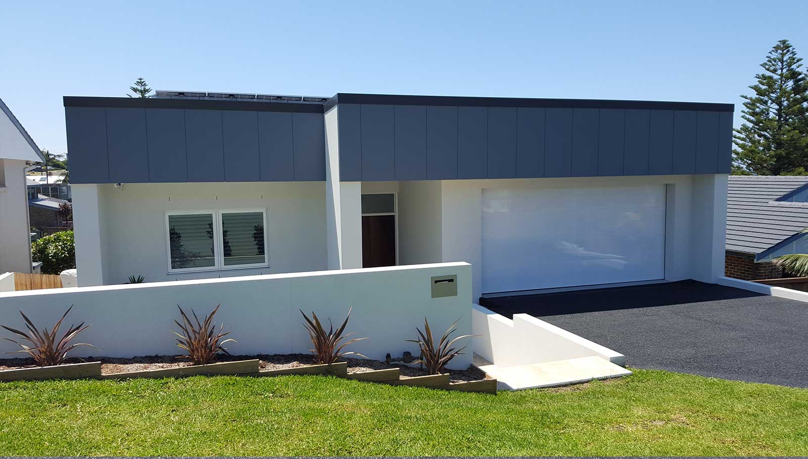 Sectional garage door installed by Doormec in Thirroul