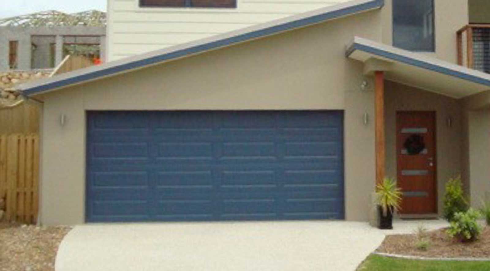 Sectional panel lift garage door installed by Doormec on the South Coast